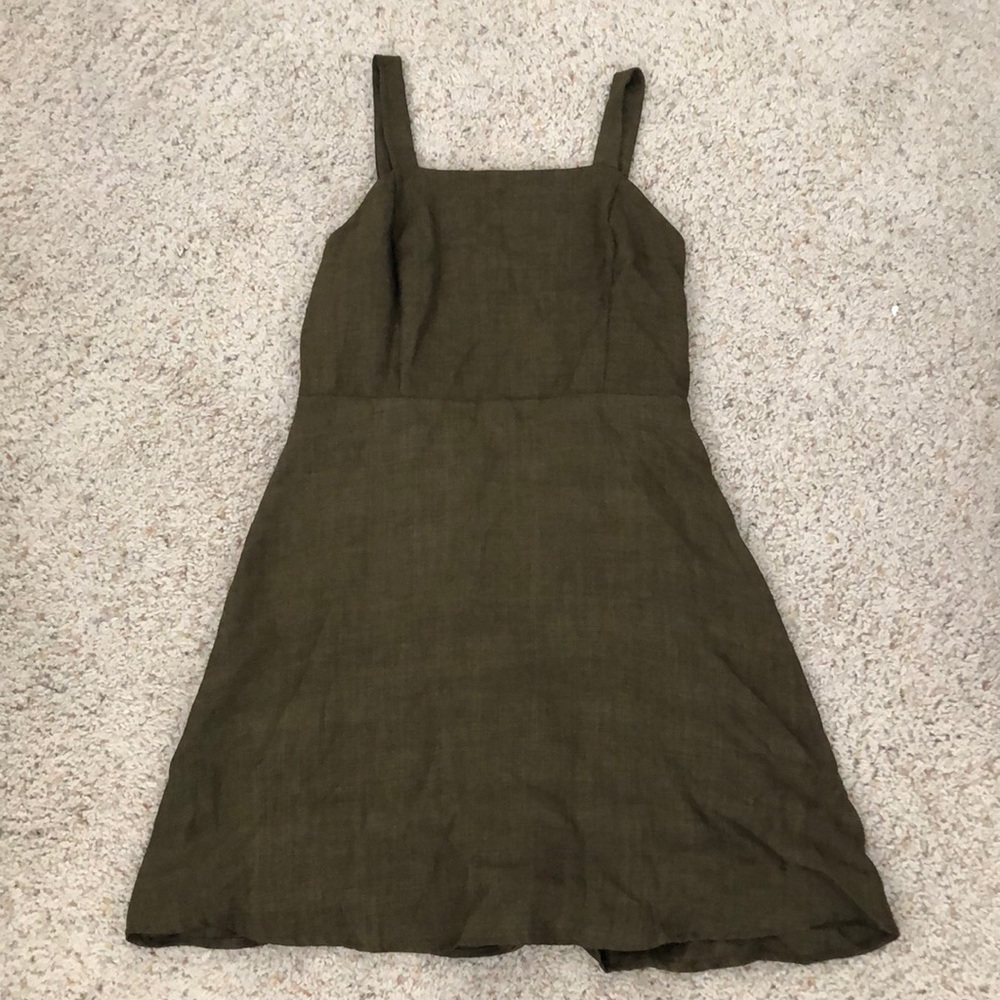 Altar’d State Green Zip-Up dress